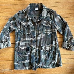 Sundry Cotton Camo Jacket